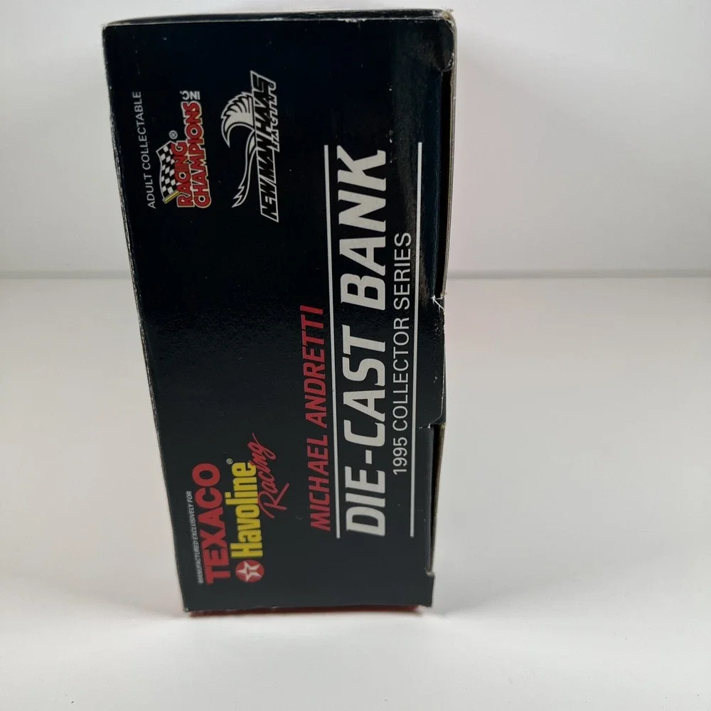 Michael Andretti 1995 Collectors Die‎ Cast Bank 1:24 Scale Texaco Havoline Car